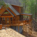 Cabin mountain bedroom luxury retreat smoky rentals